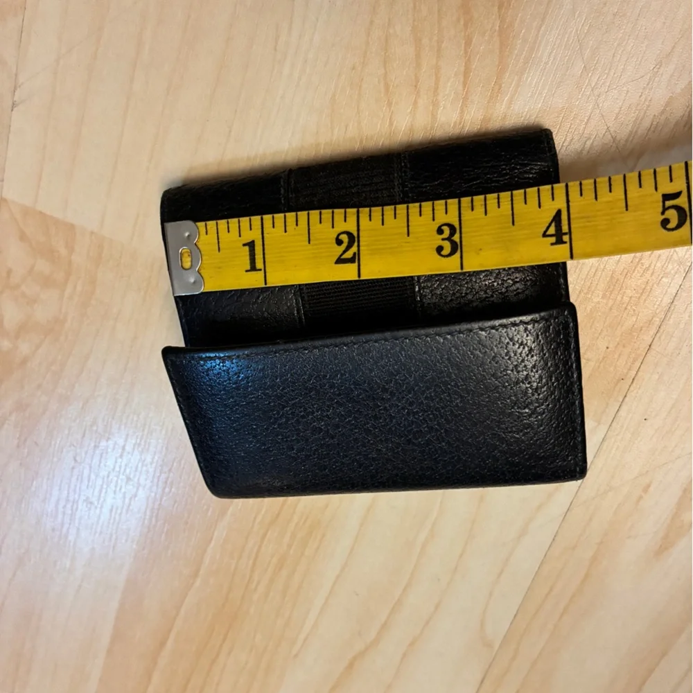 Black Leather Gucci Wallet